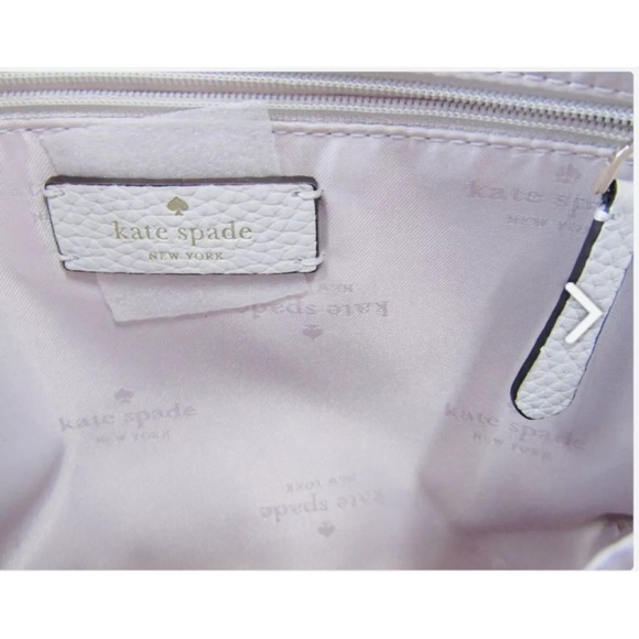 KATE SPADE Pebbled Leather Cross-Body Bag, (10"L x 7"H x 2"W) - Picture 9 of 9